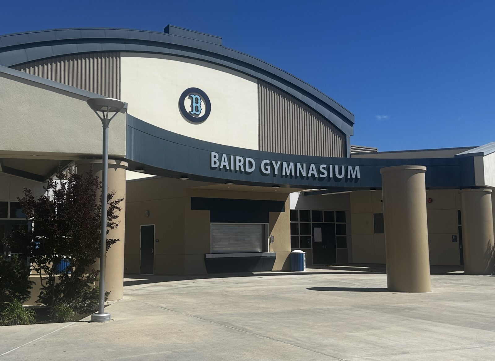 Baird Gymnasium entrance